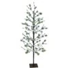 5ft. Pre-Lit Twig Tree, White LED Twinkle Lights -Northlight Shop D248282S 1