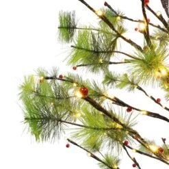 4ft. Pre-Lit Twig Tree, White LED Twinkle Lights 8 4ft. Pre-Lit Twig Tree, White LED Twinkle Lights -Northlight Shop D248431S 5