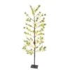 6ft. Pre-Lit Twig Artificial Christmas Tree, White LED Twinkle Lights