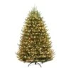 6.5ft. Pre-Lit Canadian Balsam Fir Artificial Christmas Tree, Warm White LED Lights -Northlight Shop D248501S 1