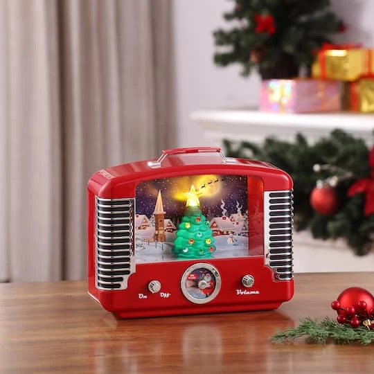 Lighted Christmas Holiday Radio 5 Lighted Christmas Holiday Radio - Image 3