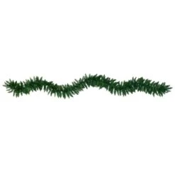 9ft. Pre-Lit Pine Artificial Garland With Warm White LED Lights -Northlight Shop D251209S 3