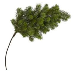 36" Pine Artificial Hanging Flower Set, 4ct. 10 36" Pine Artificial Hanging Flower Set, 4ct. -Northlight Shop D251257S 3