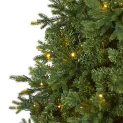 8ft. Pre-Lit Vermont Fir Artificial Christmas Tree With Clear LED Lights 13 8ft. Pre-Lit Vermont Fir Artificial Christmas Tree With Clear LED Lights -Northlight Shop D251319S 3