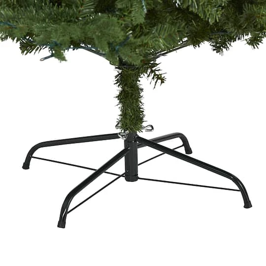 8ft. Pre-Lit Vermont Fir Artificial Christmas Tree With Clear LED Lights 7 8ft. Pre-Lit Vermont Fir Artificial Christmas Tree With Clear LED Lights - Image 5