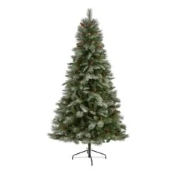 7ft. Unlit French Alps Mountain Pine Artificial Christmas Tree