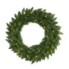 24" LED Green Pine Artificial Christmas Wreath 1 24" LED Green Pine Artificial Christmas Wreath -Northlight Shop D251388S 1