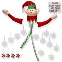 Santa's Elf Tree Dress Up Kit -Northlight Shop D252373S 1 1