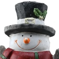 16.5" Lighted Snowman Décor Piece -Northlight Shop D252377S 16