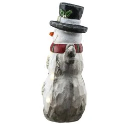 16.5" Lighted Snowman Décor Piece -Northlight Shop D252377S 3