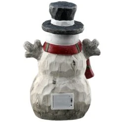 16.5" Lighted Snowman Décor Piece -Northlight Shop D252377S 4