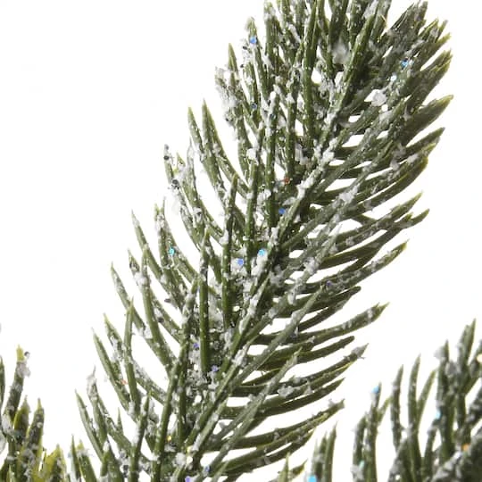 2ft. Pre-Lit Snowy Morgan Spruce Artificial Christmas Tree, Warm White LED Lights 8 2ft. Pre-Lit Snowy Morgan Spruce Artificial Christmas Tree, Warm White LED Lights - Image 6