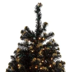 Northlight 7.5ft. Pre-Lit Crystal Pine With Gold Glitter Artificial Christmas Tree, Clear LED Lights 16 Northlight 7.5ft. Pre-Lit Crystal Pine With Gold Glitter Artificial Christmas Tree, Clear LED Lights -Northlight Shop D253637S 14