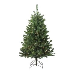 Northlight 4ft. Pre-Lit Medium Canadian Pine Artificial Christmas Tree With Candlelight LED Lights 11 Northlight 4ft. Pre-Lit Medium Canadian Pine Artificial Christmas Tree With Candlelight LED Lights -Northlight Shop D253655S 11