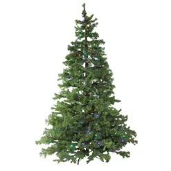 Northlight 7.5ft. Pre-Lit Full Layered Pine Artificial Christmas Tree, Multicolor LED Lights 13 Northlight 7.5ft. Pre-Lit Full Layered Pine Artificial Christmas Tree, Multicolor LED Lights -Northlight Shop D253662S 11