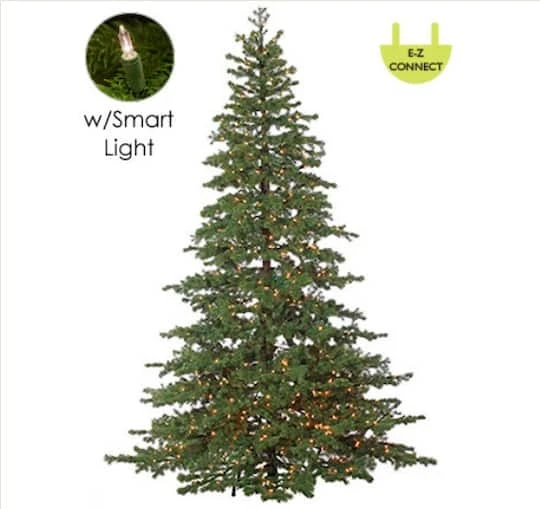 Northlight 7.5ft. Pre-Lit Full Layered Pine Artificial Christmas Tree, Multicolor LED Lights 7 Northlight 7.5ft. Pre-Lit Full Layered Pine Artificial Christmas Tree, Multicolor LED Lights - Image 5
