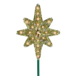 Northlight 21" Gold Lighted Star Of Bethlehem Tree Topper -Northlight Shop D253701S 11