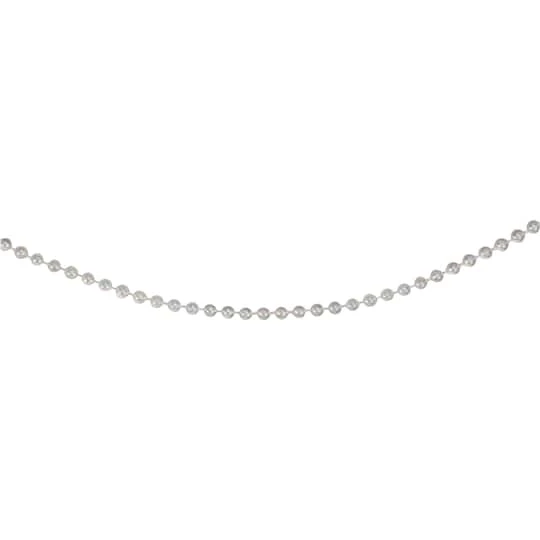 Northlight 100ft. Shiny Clear Iridescent Beaded Garland 4 Northlight 100ft. Shiny Clear Iridescent Beaded Garland - Image 2