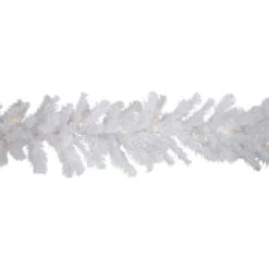 Northlight 9ft. Clear Lighted Snow White Garland 17 Northlight 9ft. Clear Lighted Snow White Garland -Northlight Shop D253722S 14