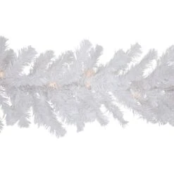 Northlight 9ft. Clear Lighted Snow White Garland 18 Northlight 9ft. Clear Lighted Snow White Garland -Northlight Shop D253722S 15