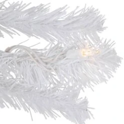 Northlight 9ft. Clear Lighted Snow White Garland 19 Northlight 9ft. Clear Lighted Snow White Garland -Northlight Shop D253722S 16