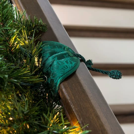 Northlight 7.25" Snowflakes Patterned Banister Protecting Christmas Garland Ties, 3ct. 9 Northlight 7.25" Snowflakes Patterned Banister Protecting Christmas Garland Ties, 3ct. - Image 7