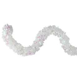 Northlight 12ft. Iridescent & Starburst Confetti Tinsel Garland