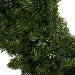 Northlight 30" LED Canadian Pine Artificial Christmas Wreath 19 Northlight 30" LED Canadian Pine Artificial Christmas Wreath -Northlight Shop D253734S 16