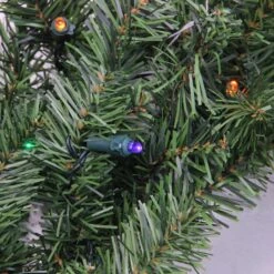 Northlight 30" LED Canadian Pine Artificial Christmas Wreath 13 Northlight 30" LED Canadian Pine Artificial Christmas Wreath -Northlight Shop D253734S 2