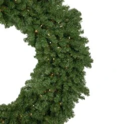 Northlight 5ft. Pre-Lit Commercial Canadian Pine Artificial Christmas Wreath -Northlight Shop D253748S 13