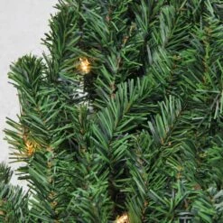 Northlight 5ft. Pre-Lit Commercial Canadian Pine Artificial Christmas Wreath -Northlight Shop D253748S 2