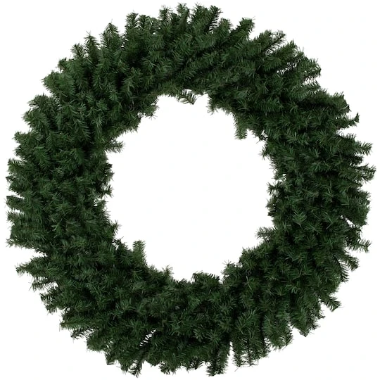 Northlight 4ft. Canadian Pine Artificial Christmas Wreath 10 Northlight 4ft. Canadian Pine Artificial Christmas Wreath - Image 8