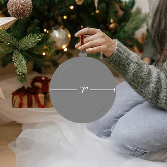 Northlight 7.5" Copper Gold Cascading LED Ball Ornament 5 Northlight 7.5" Copper Gold Cascading LED Ball Ornament - Image 3