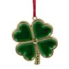 Northlight Green & Gold Luck Of The Irish Clover Ornament 2 Northlight Green & Gold Luck Of The Irish Clover Ornament -Northlight Shop D253855S 1
