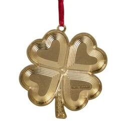 Northlight Green & Gold Luck Of The Irish Clover Ornament 15 Northlight Green & Gold Luck Of The Irish Clover Ornament -Northlight Shop D253855S 4