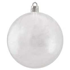 Northlight 32ct. Clear Shatterproof Shiny Christmas Ball Ornaments -Northlight Shop D253863S 13