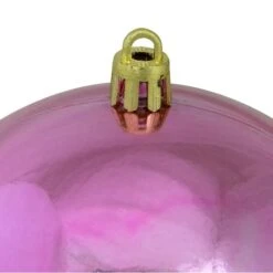 Northlight 12ct. 4" Pink Shiny Shatterproof Christmas Ball Ornaments 13 Northlight 12ct. 4" Pink Shiny Shatterproof Christmas Ball Ornaments -Northlight Shop D253869S 14
