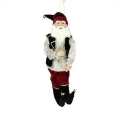 Northlight 22" Black & Red Poseable Whimsical Elf Christmas Figurine -Northlight Shop D253925S 1 1