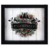 Northlight 14" Black LED Merry Christmas Box Frame -Northlight Shop D253952S 1