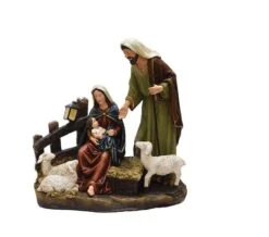 Northlight 13" Nativity Scene With Joseph, Mary & Baby Jesus Christmas Tabletop Figure 5 Northlight 13" Nativity Scene With Joseph, Mary & Baby Jesus Christmas Tabletop Figure -Northlight Shop D254001S 1 1
