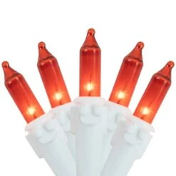 Northlight 100ct. Mini Christmas String Lights With White Wire Gold 14 Northlight 100ct. Mini Christmas String Lights With White Wire Gold -Northlight Shop D254016S 1 1