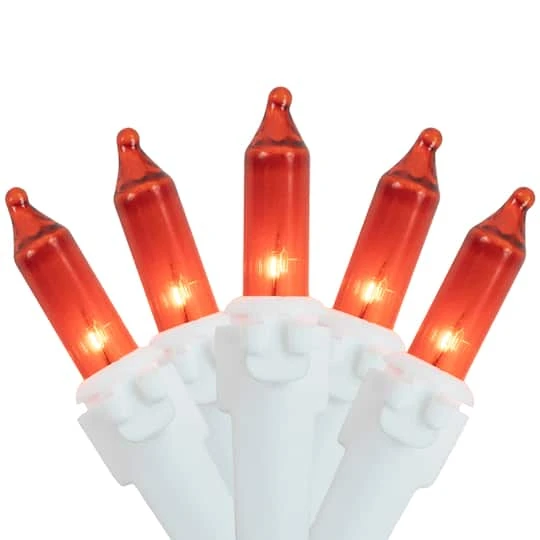 Northlight 100ct. Mini Christmas String Lights With White Wire Gold 9 Northlight 100ct. Mini Christmas String Lights With White Wire Gold - Image 7