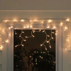 Northlight 300ct. Clear Mini Incandescent Icicle String Lights 14 Northlight 300ct. Clear Mini Incandescent Icicle String Lights -Northlight Shop D254018S 3
