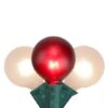 Northlight 10ct. Red & White G50 Globe String Lights -Northlight Shop D254027S 1