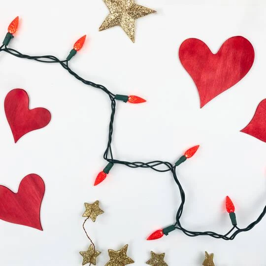 Northlight 70ct. LED Faceted C6 Christmas String Lights Red 14 Northlight 70ct. LED Faceted C6 Christmas String Lights Red - Image 12