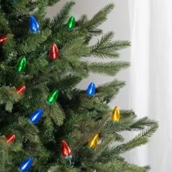 Northlight 25ct. LED C7 Christmas String Lights Multicolor 18 Northlight 25ct. LED C7 Christmas String Lights Multicolor -Northlight Shop D254084S 13