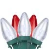 Northlight 25ct. LED C7 Christmas String Lights Red/White 1 Northlight 25ct. LED C7 Christmas String Lights Red/White -Northlight Shop D254092S 1