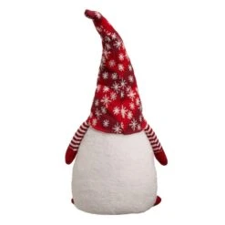 Glitzhome® 24" Red Christmas Gnome Décor Accent -Northlight Shop D254167S 4