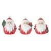 Melrose 5" Round Santa Figurine Set -Northlight Shop D254699S 1