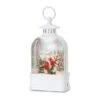 Melrose 10.5" LED Cardinals Snow Globe Lantern -Northlight Shop D254906S 1